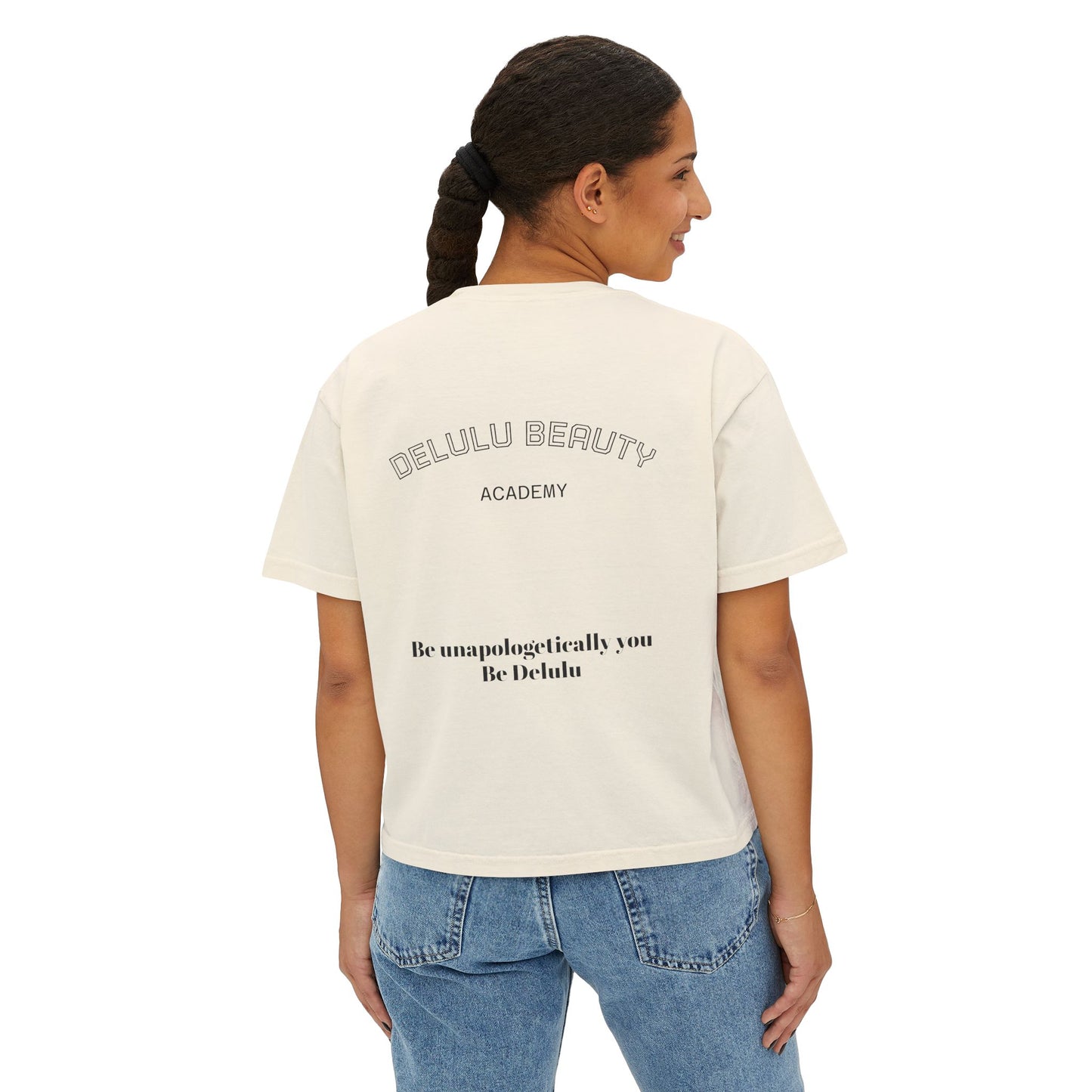 Women's Delulu Boxy Tee